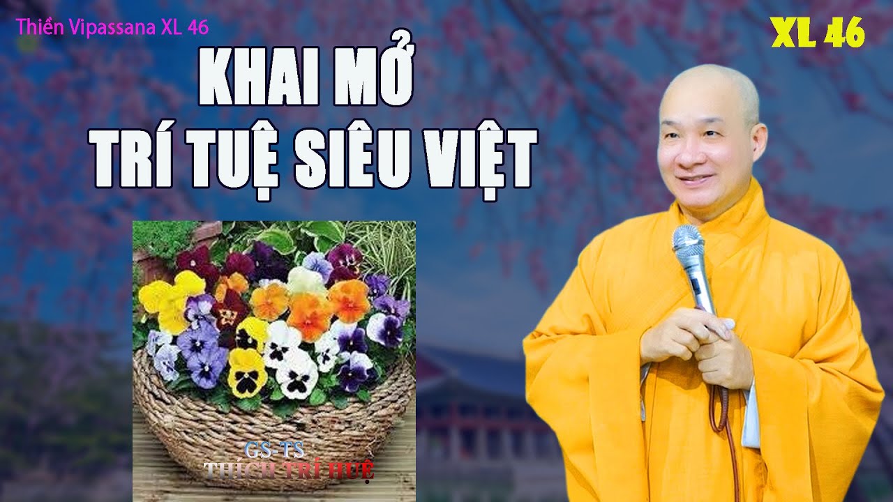 Cách khai mở Trí Huệ Siêu Việt trong Thất Bồ Đề Phần (Rất hay) -  XL 46 / Thầy Thích Trí Huệ 2021