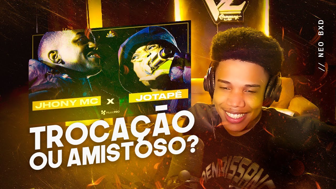 (PEGOU FOGO 🔥) JHONY MC X JOTAPE BATALHA DA ALDEIA - NEO REAGE