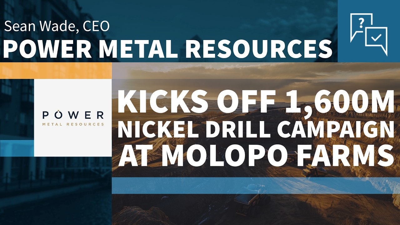 Power Metal Resources начинает буровую кампанию на 1600 м на проекте Molopo Farms