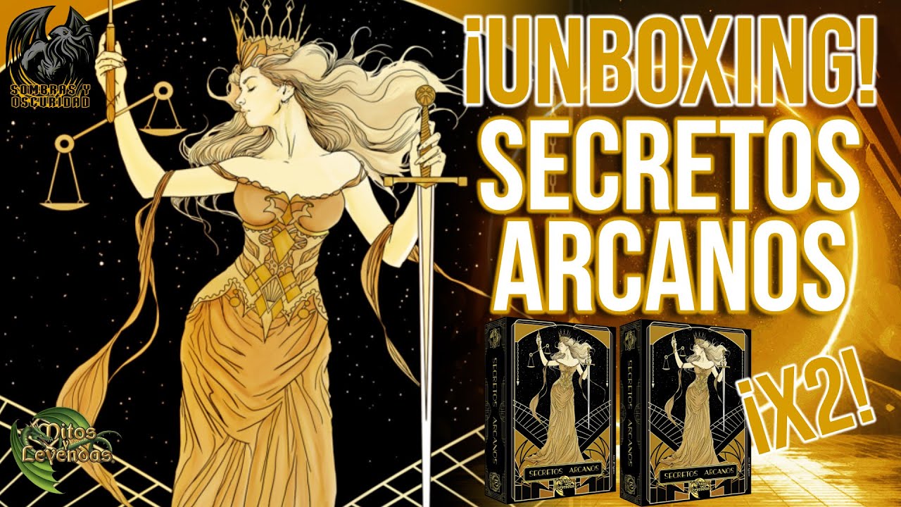 ¡Unboxing Secretos Arcanos, producto especial de Bestiarium x2! de #MitosYLeyendas #MYL #TCG