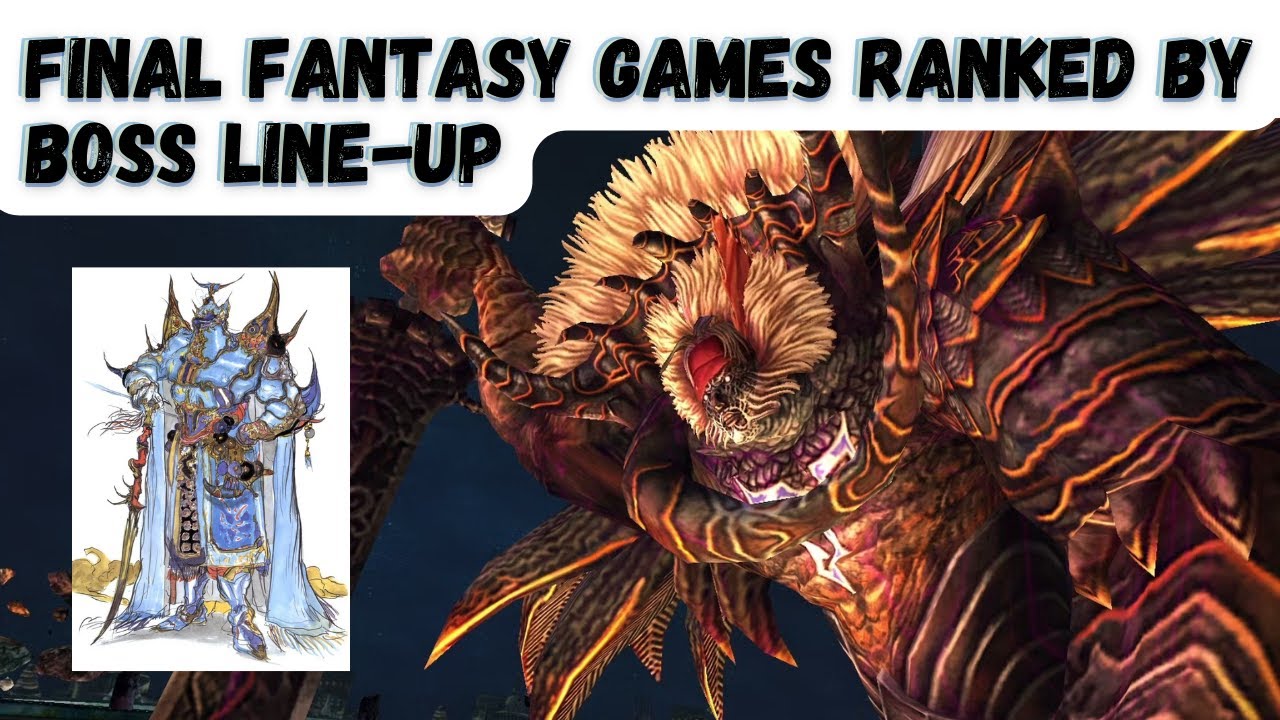 Every Traditional Final Fantasy Game RANKED! by Their BOSSES: The Best and Worst in the Series