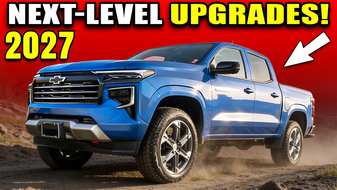 Совершенно новый Chevrolet Colorado 2027 года потерял из виду конкурентов.
