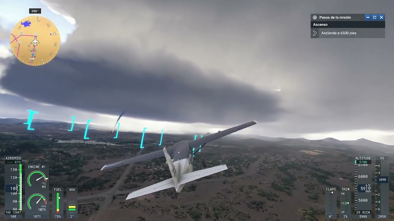 Microsoft Flight Simulator 2024 Xbox Series X En La Tormenta