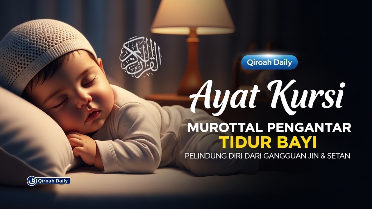 MUROTTAL AYAT KURSI اية الكرسي PENGANTAR TIDUR | PELINDUNG DIRI DAN PENGUSIR SETAN AGAR TIDUR TENANG