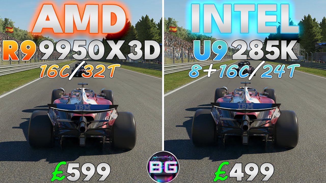 R9 9950X3D Vs Core Ultra 9 285K |