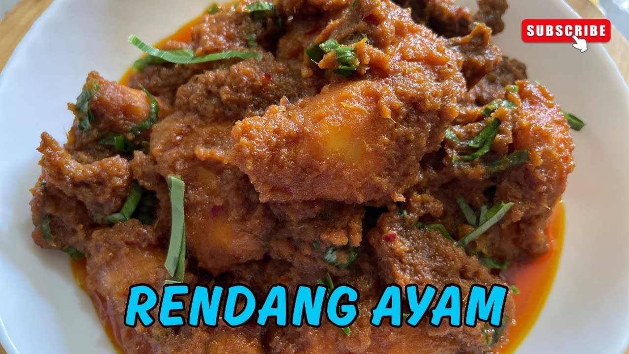 🔴 RAHSIA BUAT RENDANG AYAM TAHAN LAMA DAN SEDAP