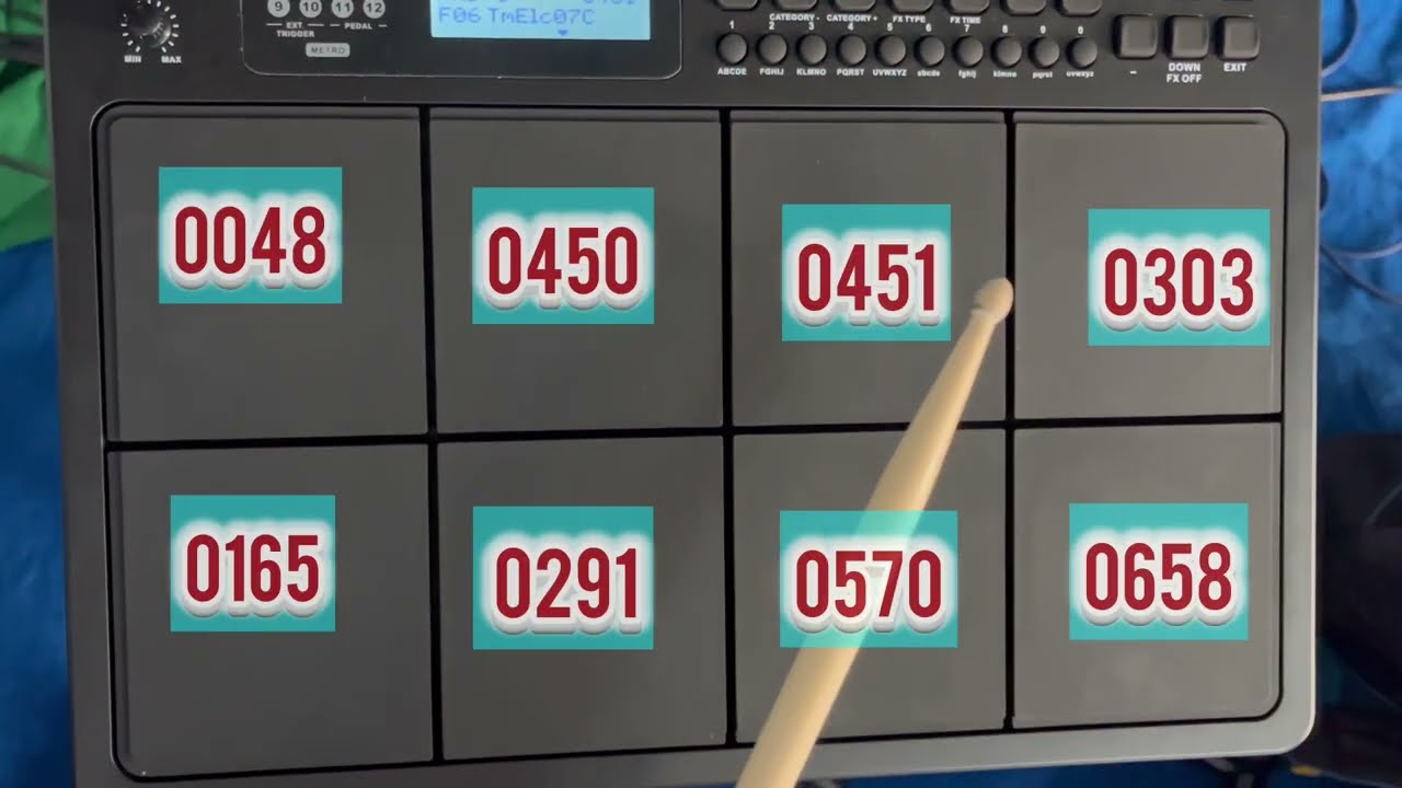 RockStar 20 Pad Pro Advanced || Tones #rockstar20pro || #rockstarpad #rockstar #spd30 #rolandspd30