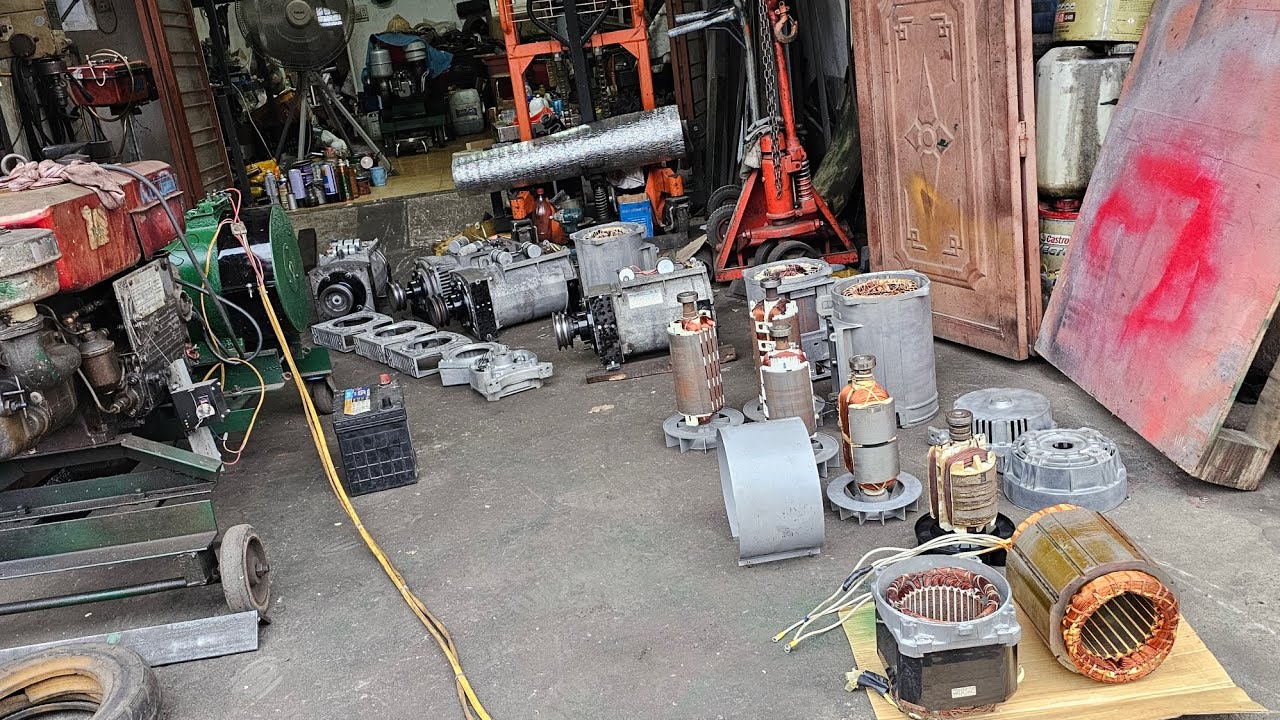 Củ phát điện từ 6 - 12kw báo giá qua video . 0334931268. 0386272668 .