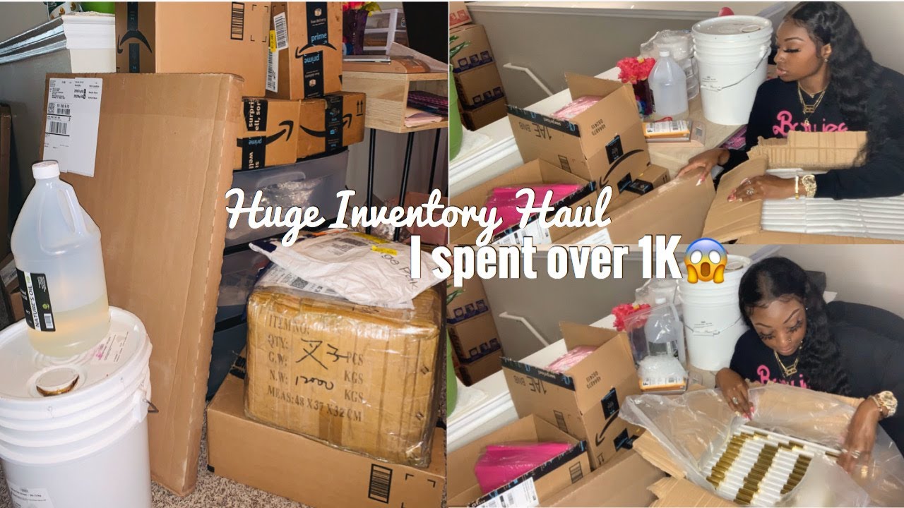 HUGE Inventory Haul | I spent over 1K on Inventory