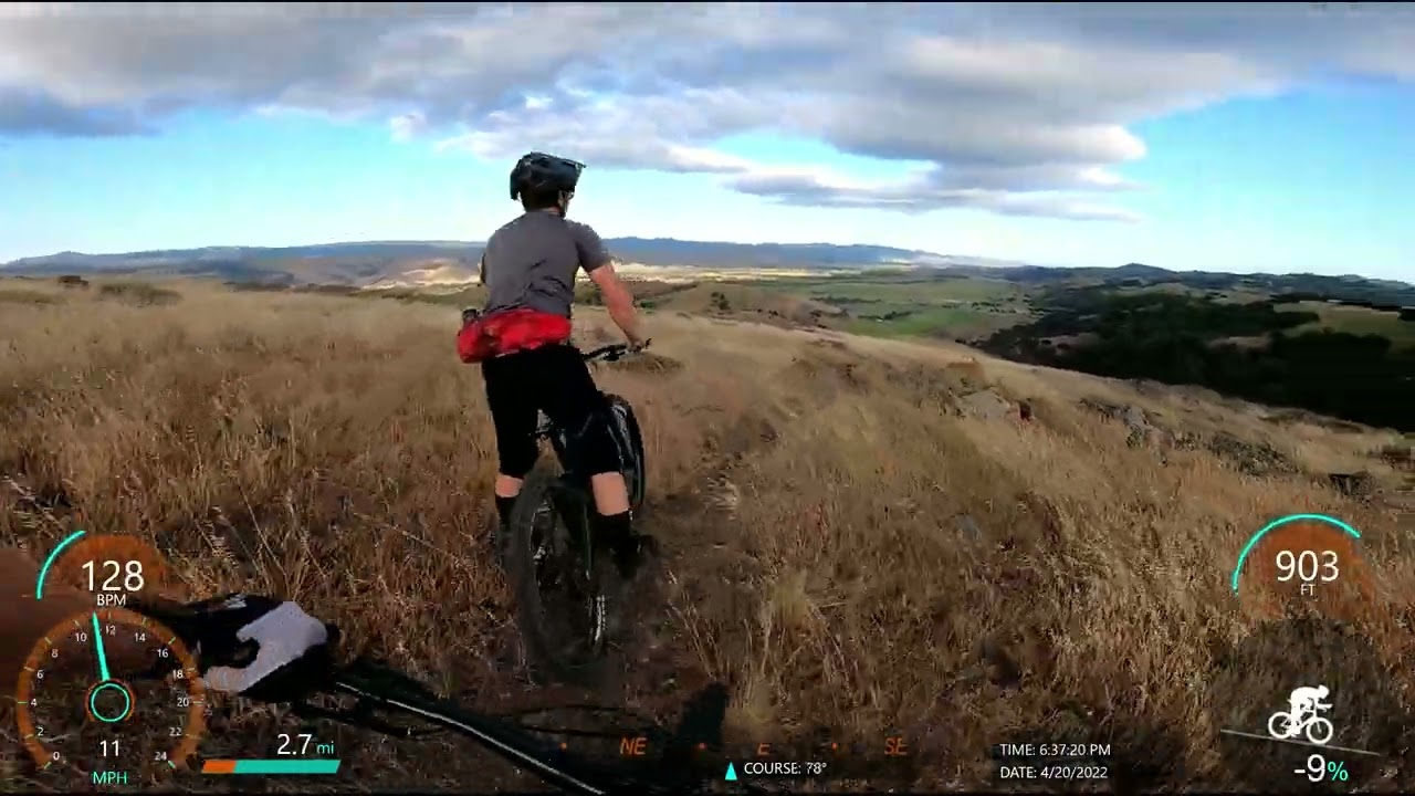 Mountain biking: San Jose trails with I