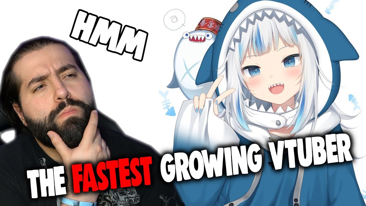 Looking At Why Gura Is The Fastest Growing V-Tuber Of All Time