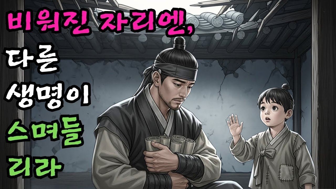 [야담] 폐허가 된 집에서 마지막 봇짐을 싸들고 떠나려던 선비 아비 앞을 막아선 다섯 살배기 자식이 던진 충격적인 한마디와 소름 돋는 정체 | 한국전래동화 민담