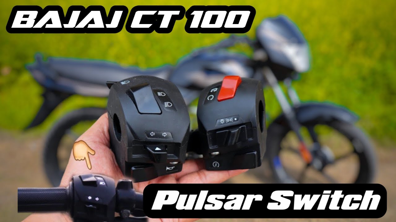 New Light Switch Installation in Bajaj CT 100 Bike