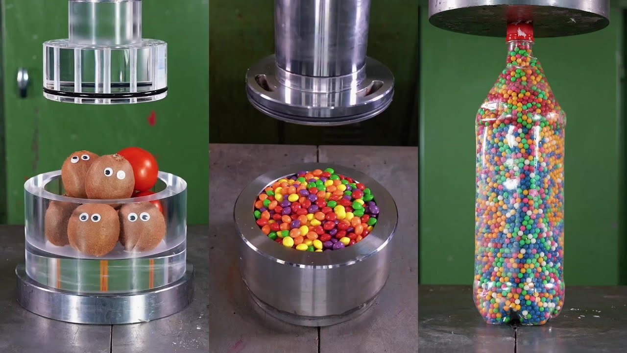 Top 100 Most Satisfying Hydraulic Press Crushes | Ultimate Crushing Moments Compilation #asmr