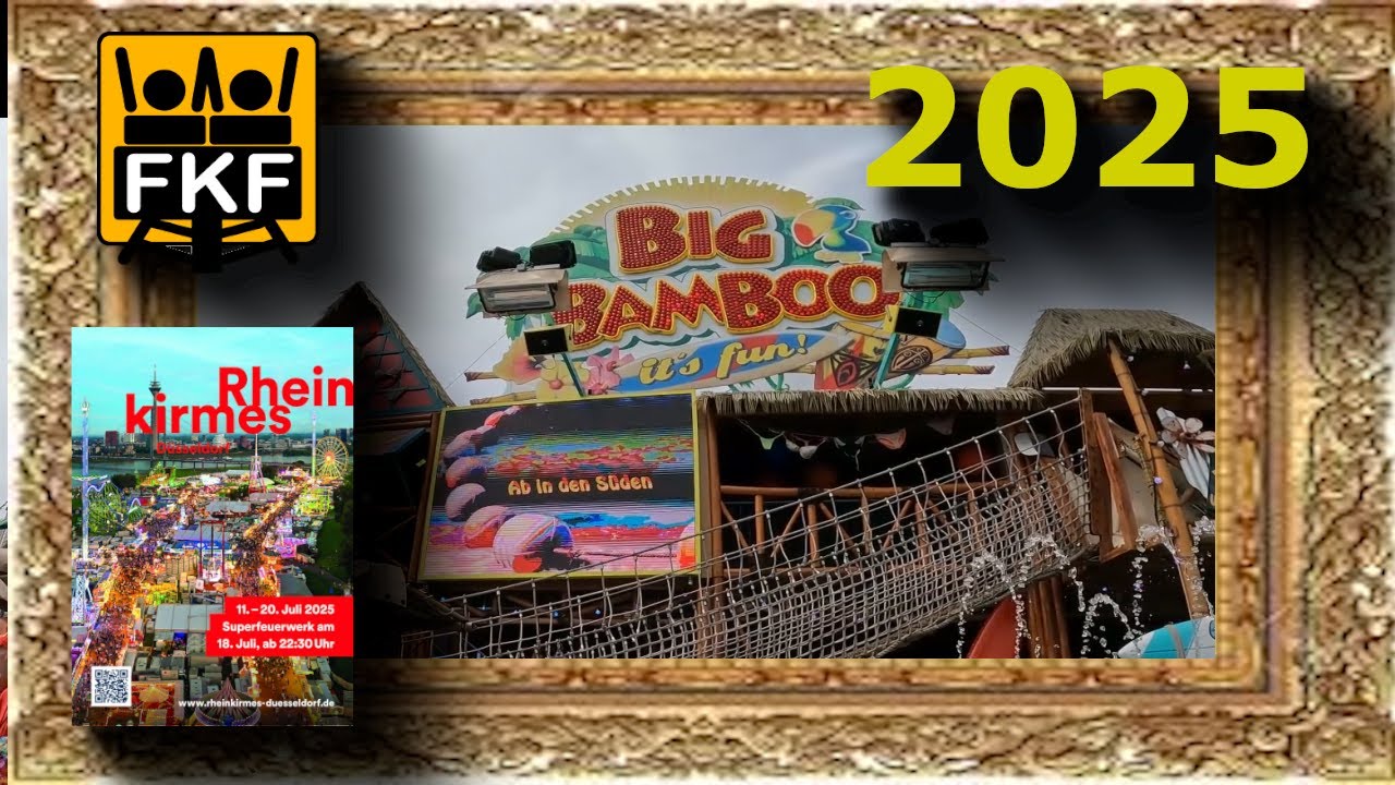 Big Bamboo Walkthrough | Rheinkirmes Düsseldorf | FKF Event 2025