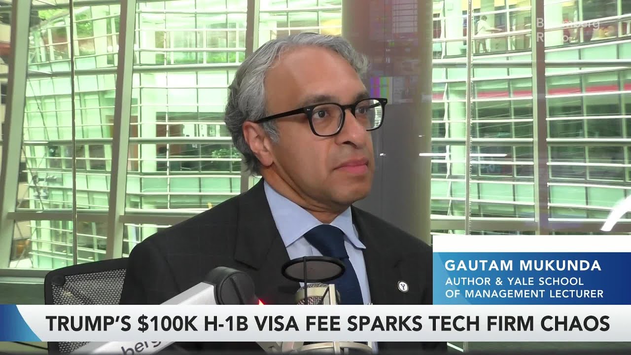 Trump's H-1B Visa Shock Ripples Through Big Tech