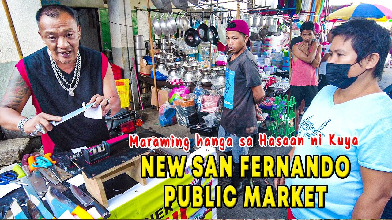 PAMPANGA Palengke Visit | NEW SAN FERNANDO PUBLIC MARKET | Walking Tour |