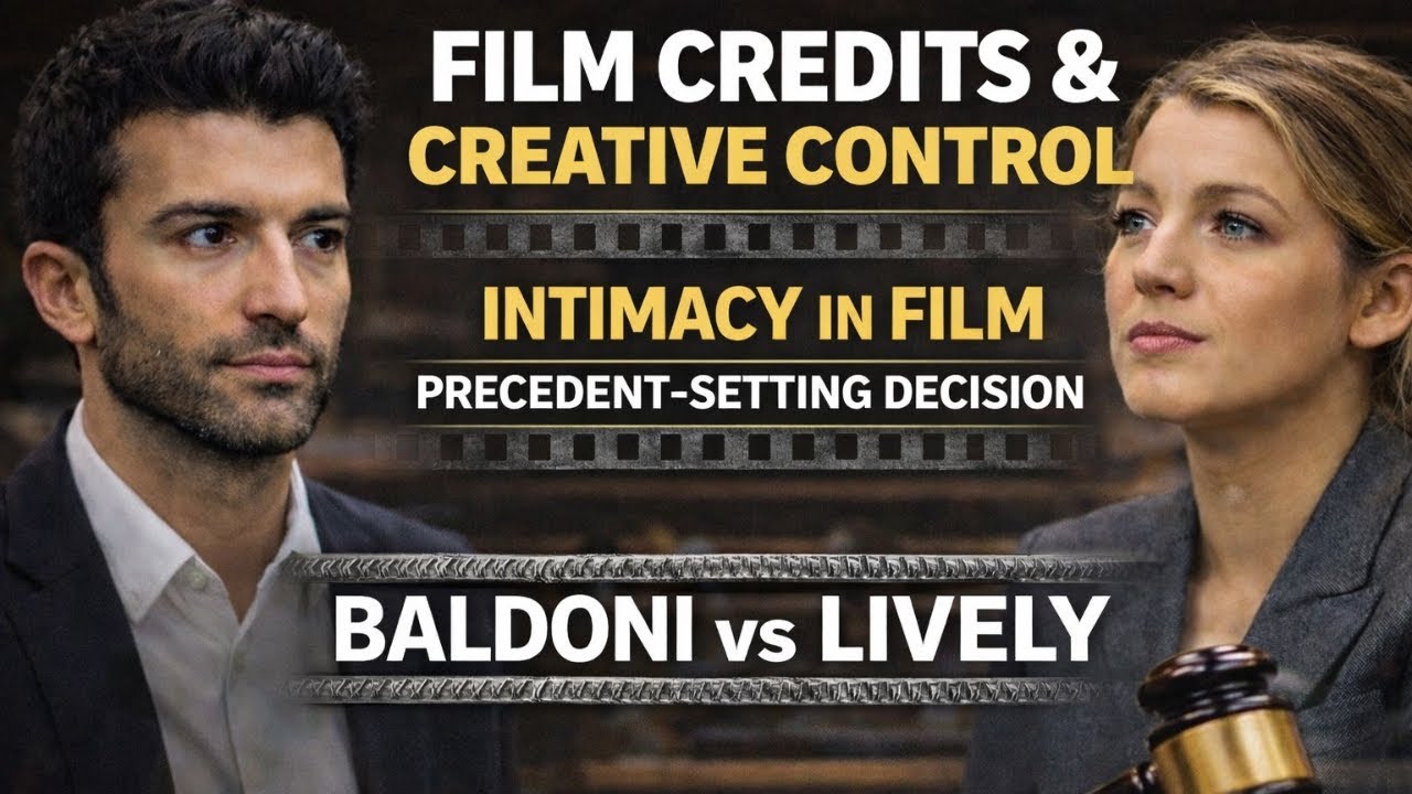 Baldoni vs Lively | Film Credits, Creative Control & Intimacy in Hollywood