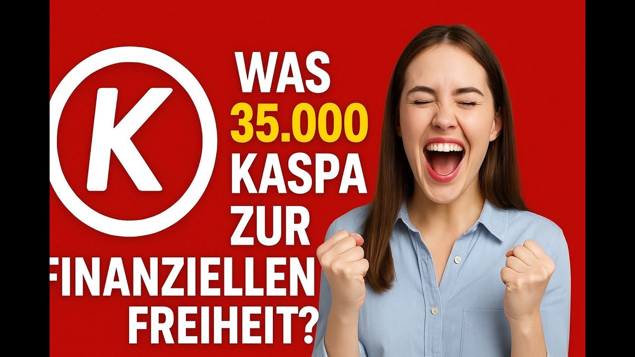 &bdquo;Kaspa Prognose 2025&ndash;2030 🚀 Was aus 1.500 &euro; werden kann!&ldquo;