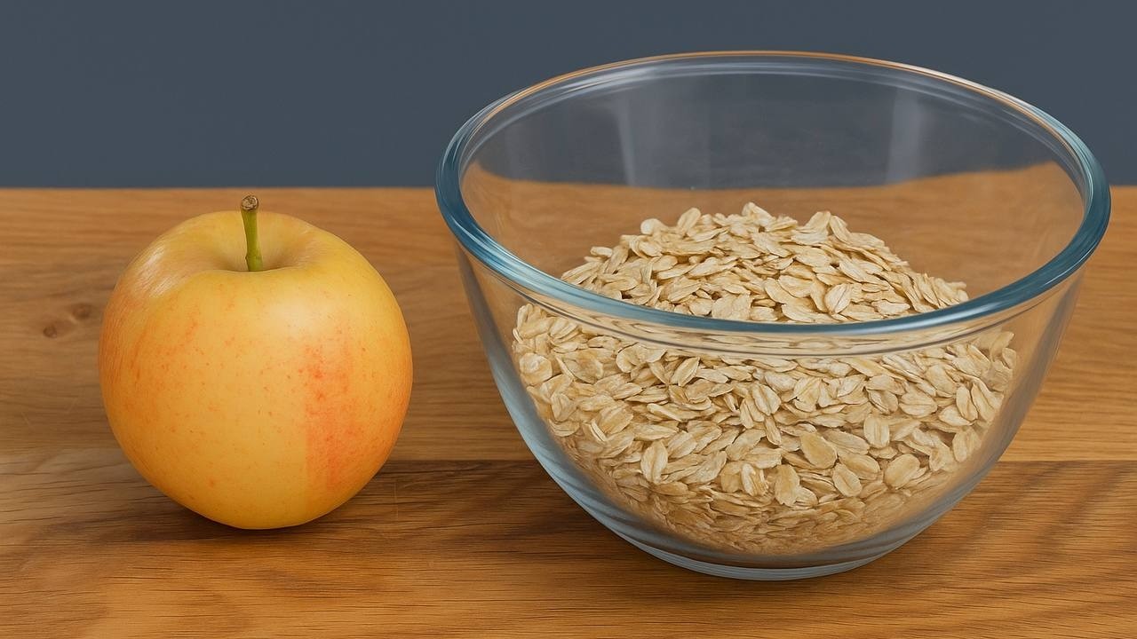 Nur 1 Tasse Haferflocken und eine Banane – Der einfachste gesunde Kuchen aller Zeiten!