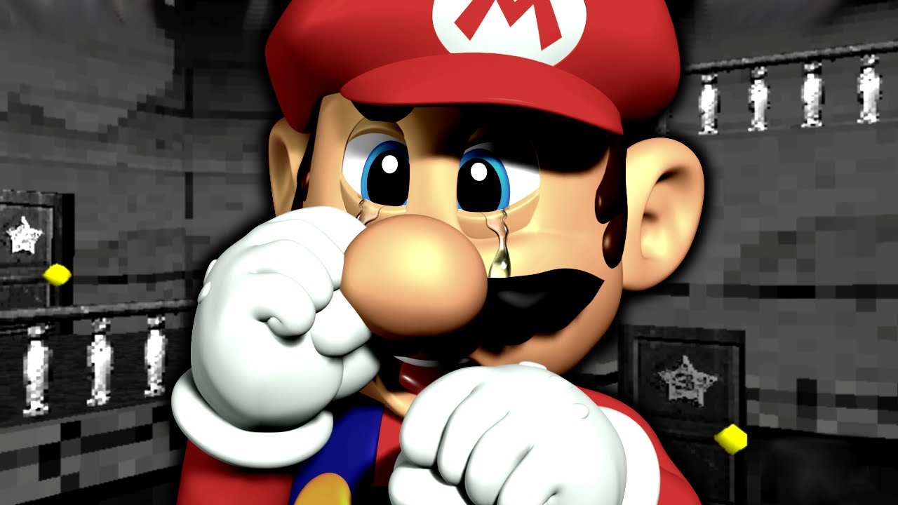 When Mario Cries... Sad Mario 64 Horror Games