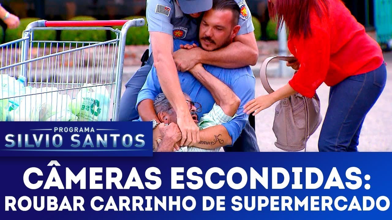 Roubar Carrinho de Supermercado | Câmeras Escondidas (25/02/18)