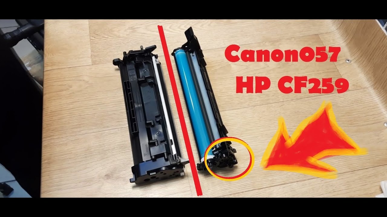 Canon 057 / HP CF259 Заправка картриджа. ЧИП. Разборка, чистка картриджа / Cartridge Refill