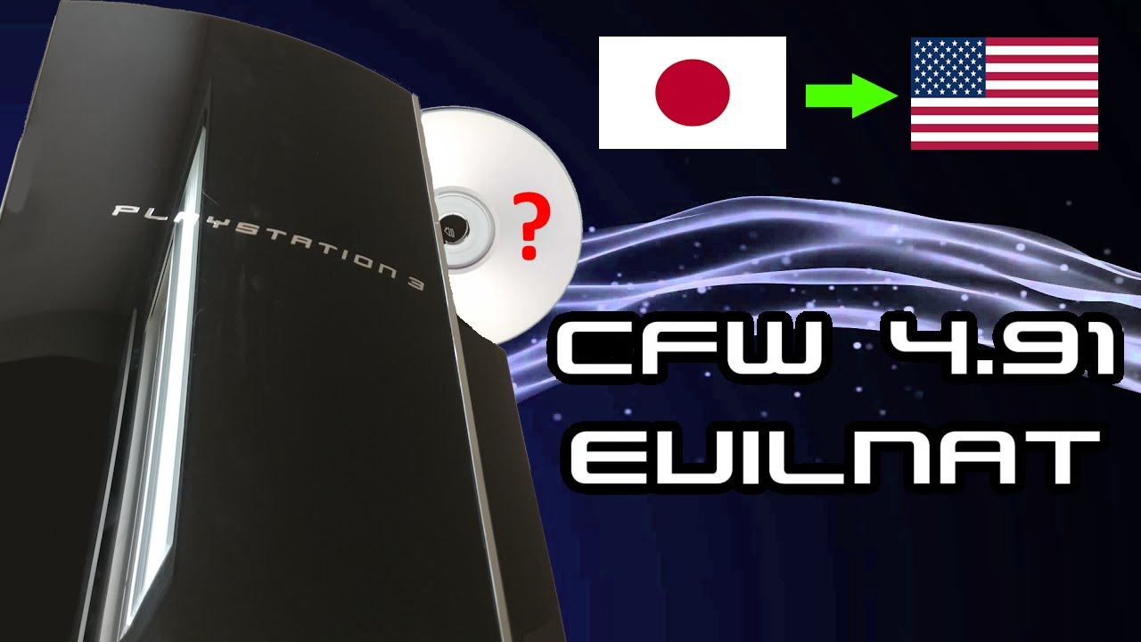 How to Region Change a BC PS3 with CFW & An Experiment I Wanted to Try