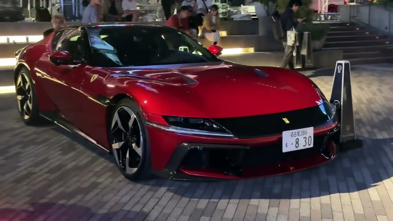 フェラーリ15台／ コッパ・チェントロ・ジャッポーネ 2025 #4／12チリンドリ V12(12シリンダー) FR 830ps