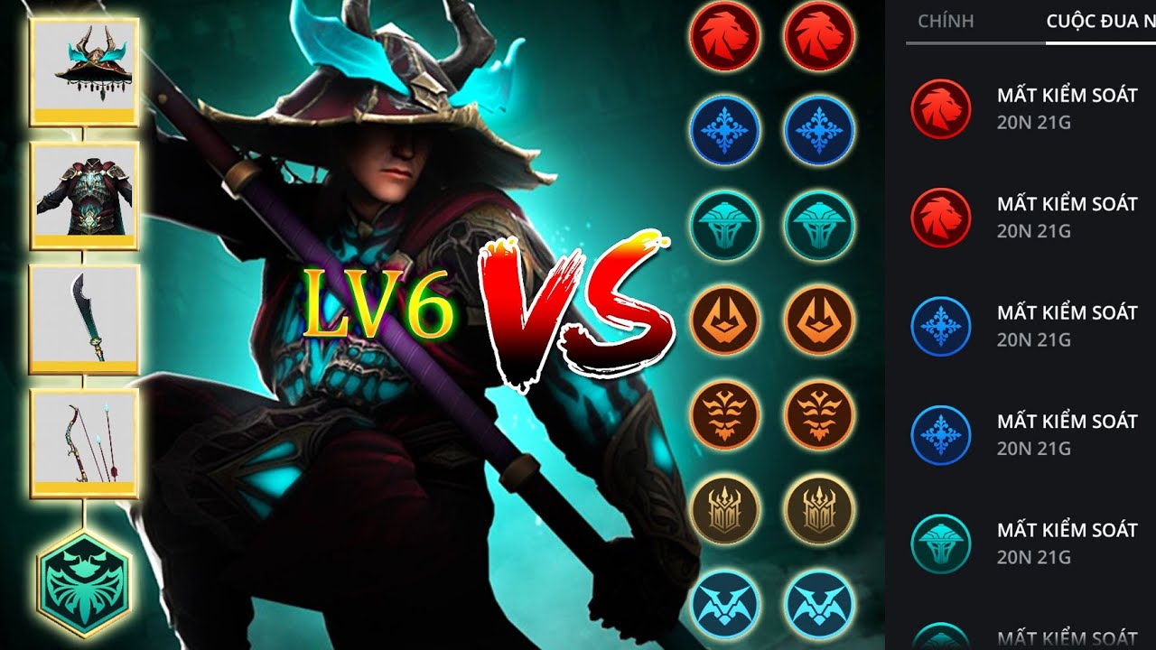 Shadow Fight 3: METAMORPHOSIS Set Lv6 Vs All Hard Boss
