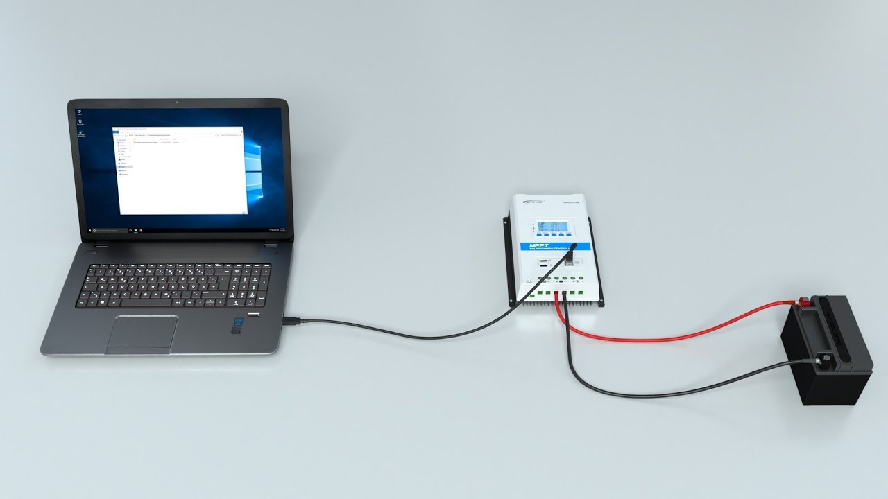 Communicating with charge controller via your Pc
