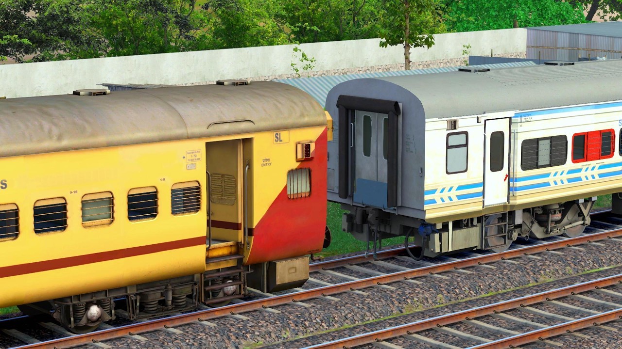 📉Wag-9 Electric Coupling LHB Antodaya To Icf Utkrisht Coaches | indian railways | train videos