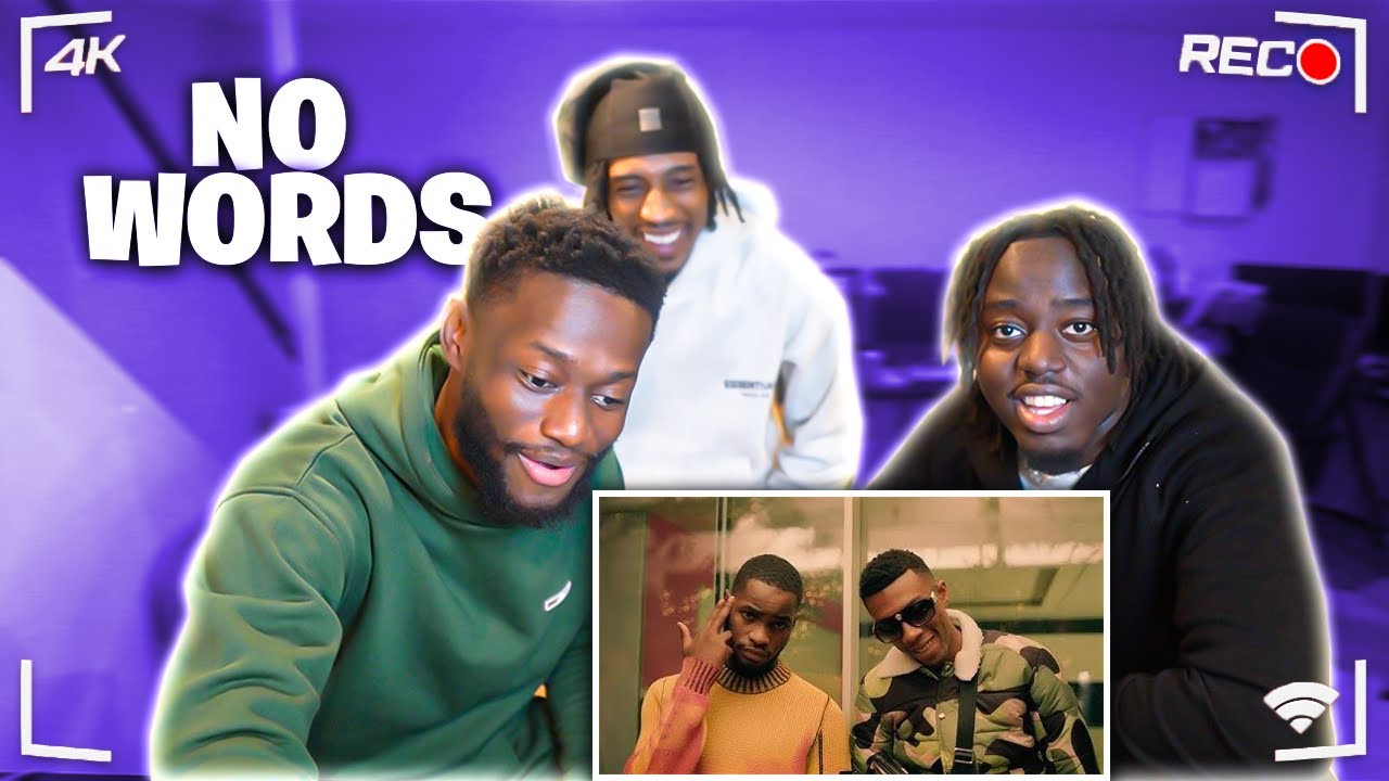 AMERICANS REACT TO DAVE - NO WORDS FT. MOSTACK !