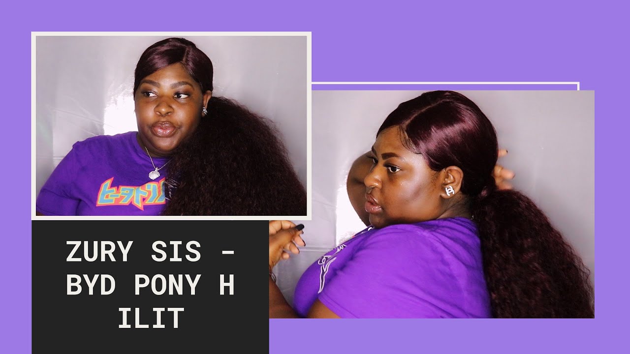 Super sleek ponytail in seconds | Zury Sis - BYD PONY H ILIT | Arneisha Nicole