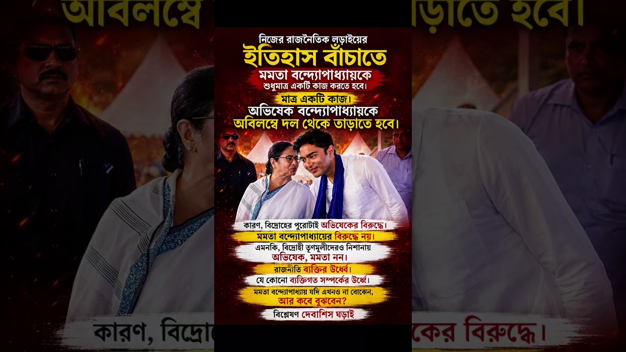 Can Mamata Banerjee Save Her Political Legacy? #MamataBanerjee #AbhishekBanerjee #WestBengalPolitics