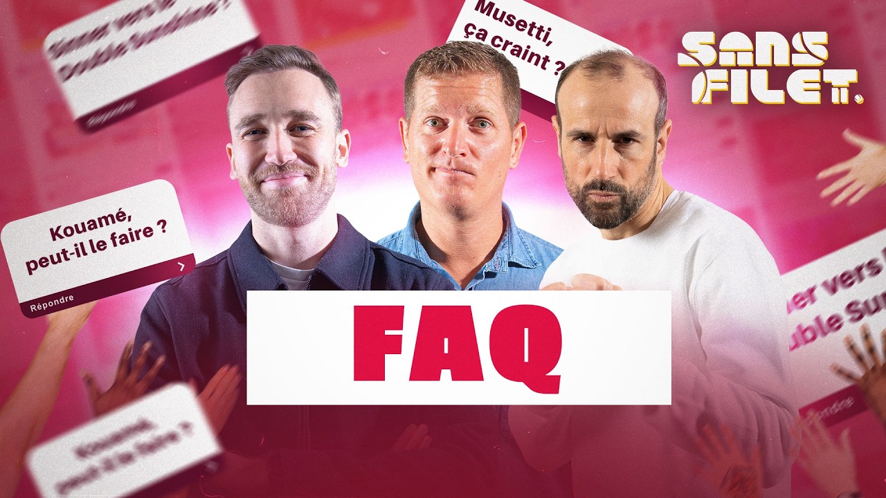 🔴 [LIVE] Fils, Kouamé, Alcaraz, Sinner : Sans Filet répond à vos questions (Tennis)