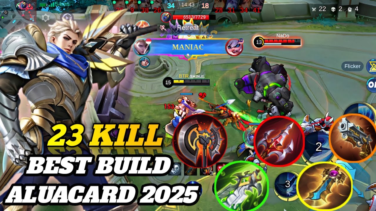 BEST BUILD ALUCARD 2025!!!🔥😱CRAZY DAMAGE +MANIAC(YOU MAY TRY) |MOBILE LEGENDS BANG BANG