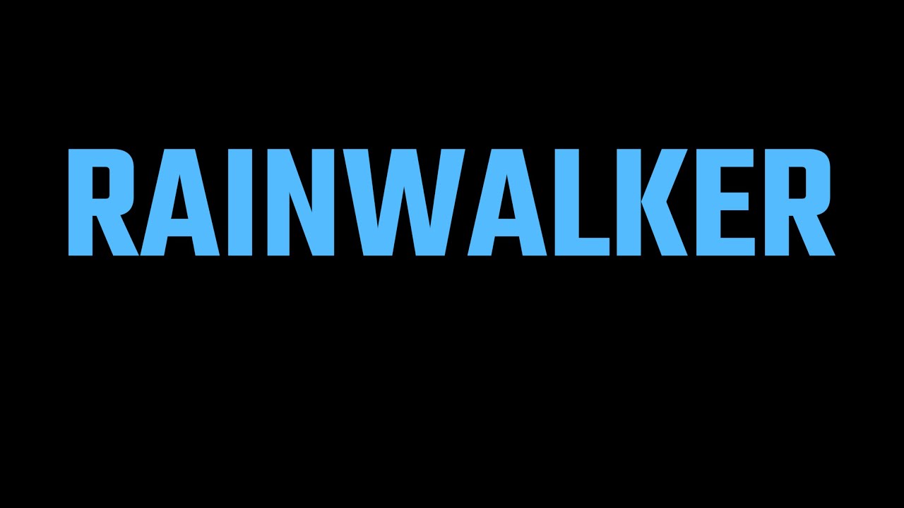 Rainwalker - an early concept demo for our upcoming shortfilm