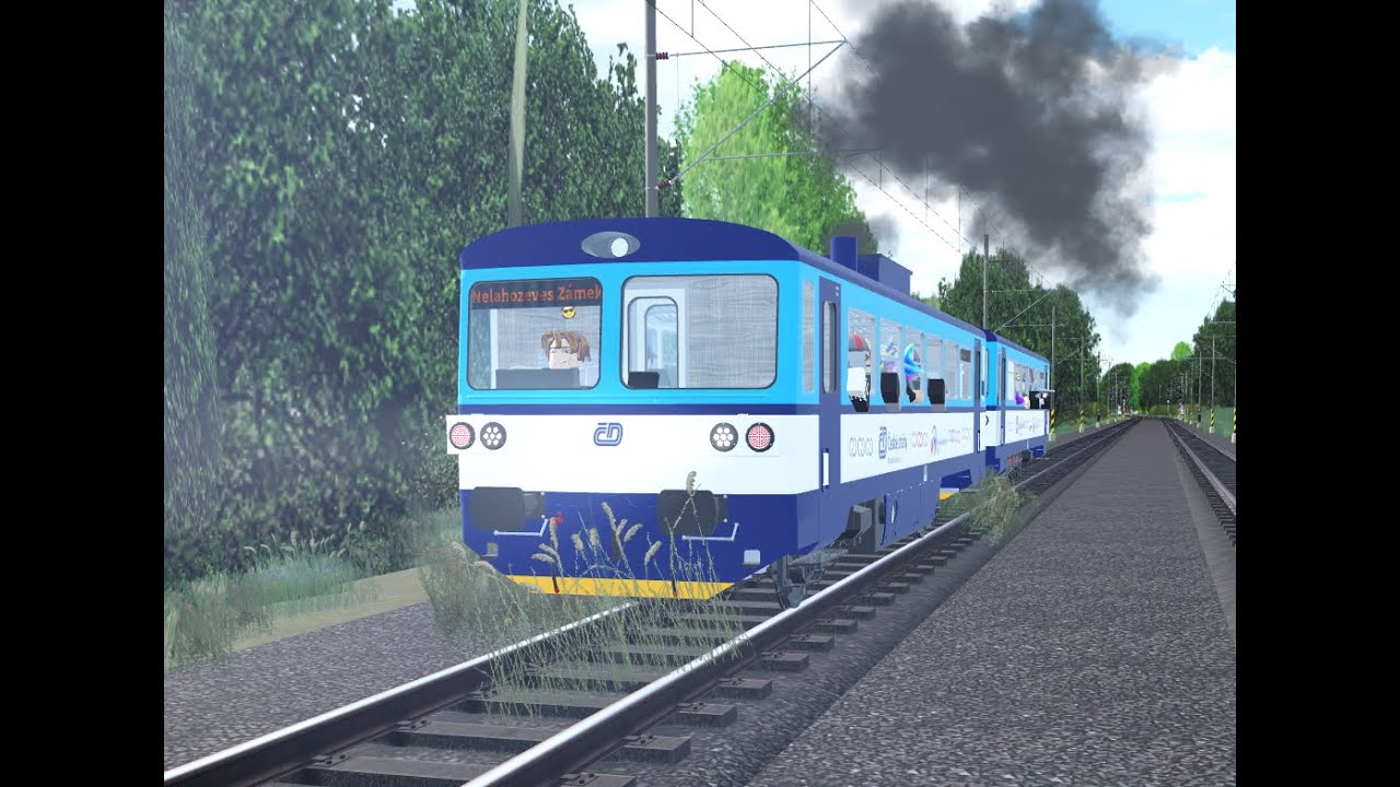 Jazda z 810 (Kralupy nad Vltavou - Roudnice nad Labem) (Timelapse) (Train Sim)