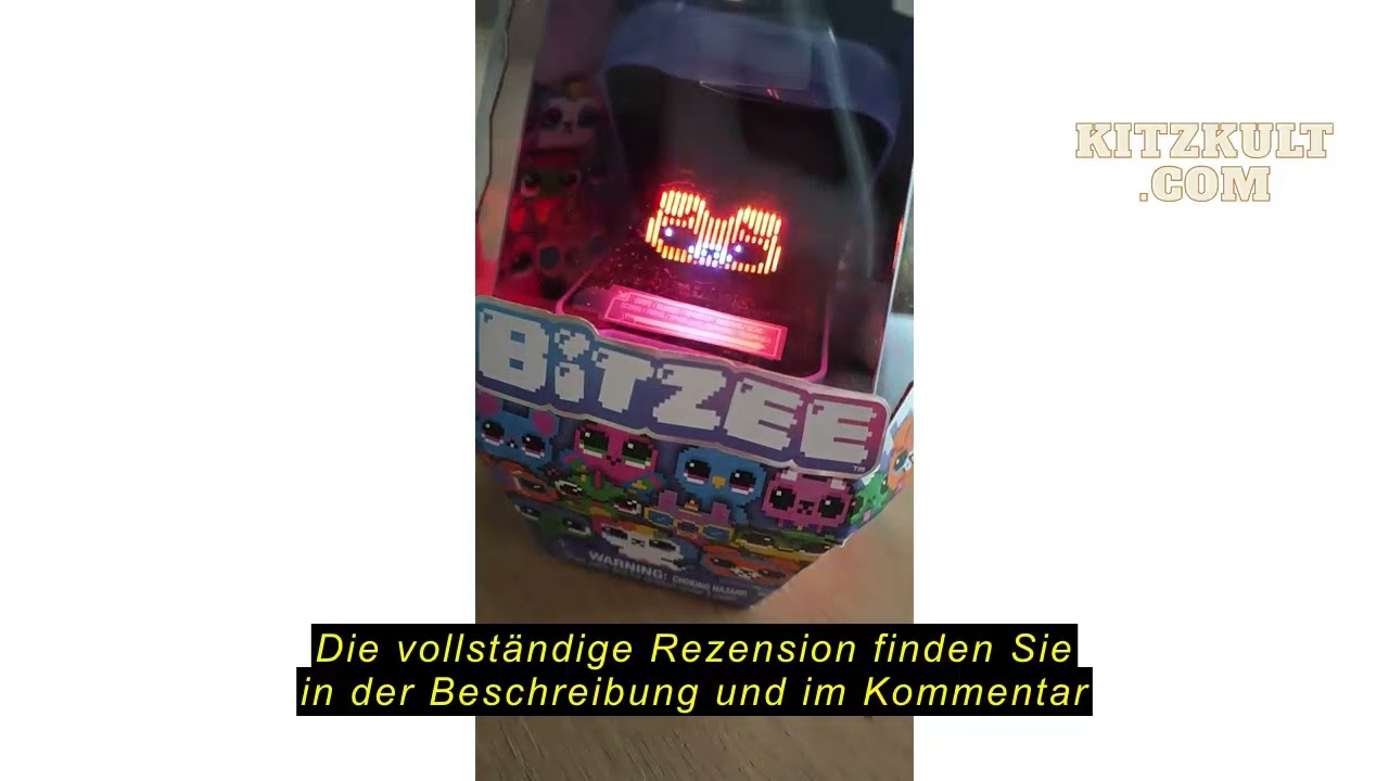 Produktbewertung Bitzee 2023 - 15 digitale Haustiere zum Anfassen, interaktives Spielzeug mit 15 vir