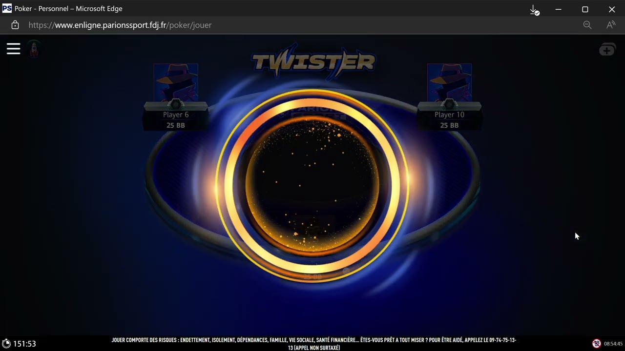 Poker FDJ Spin Twister 5€ 🥵