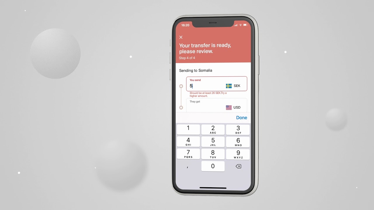 How to send money with Transfer Galaxy