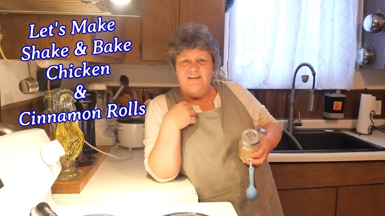 Let's Make Shake & Bake Chicken & Cinnamon Rolls