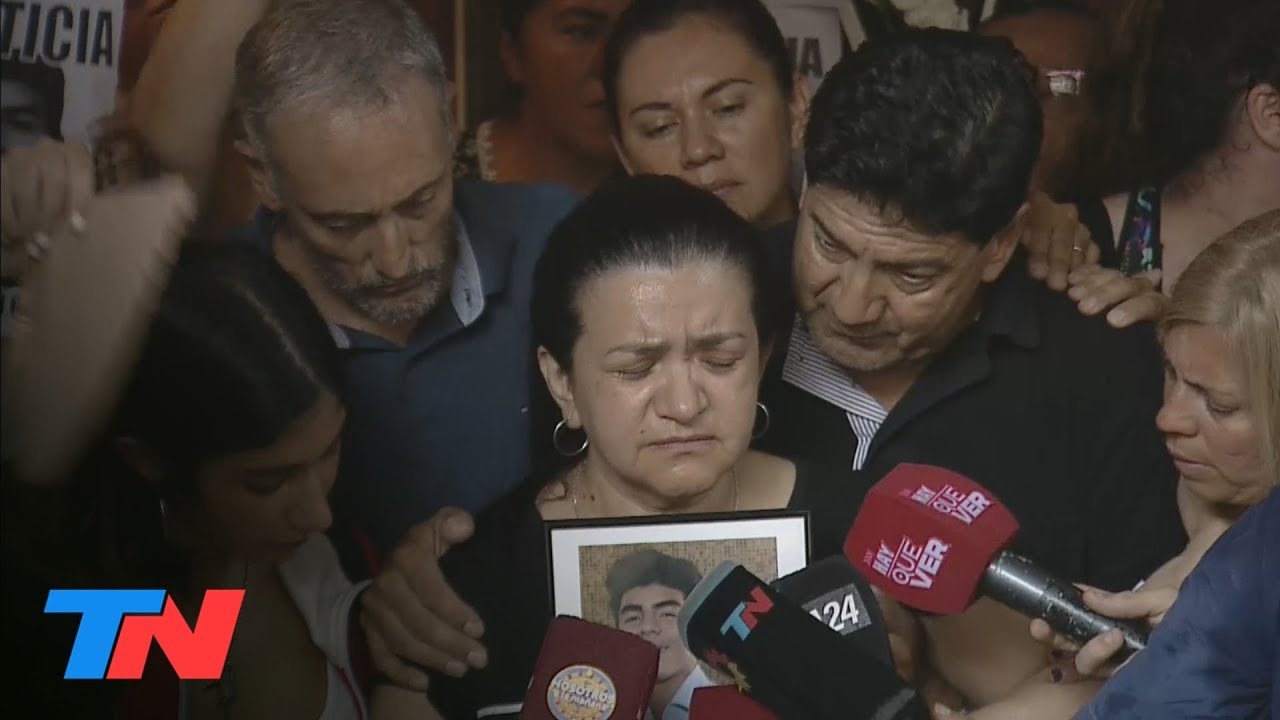 Habló la mamá de Fernando Báez Sosa en la marcha: 
