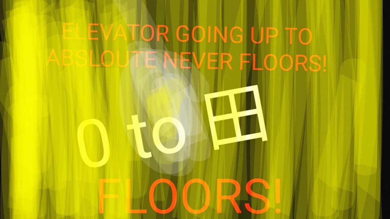 ELEVATOR GOING UP TO ABSLOUTE NEVER FLOORS! (田)