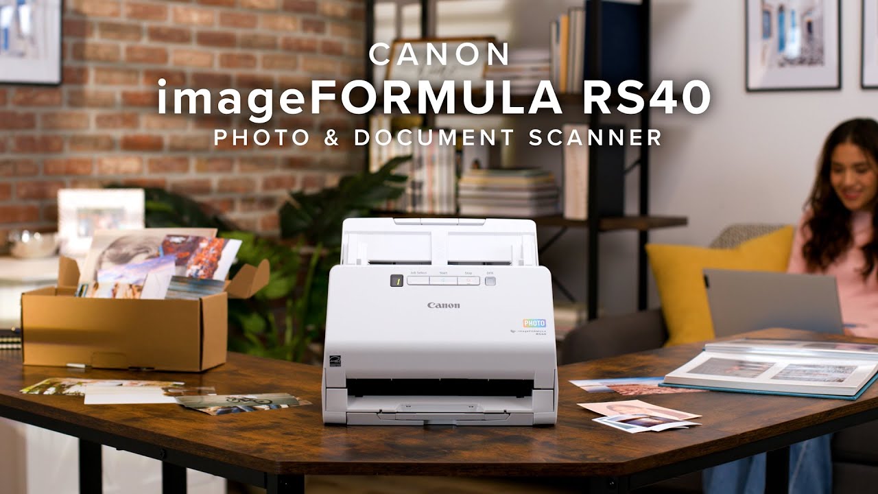 Canon imageFORMULA RS40 Photo and Document Scanner