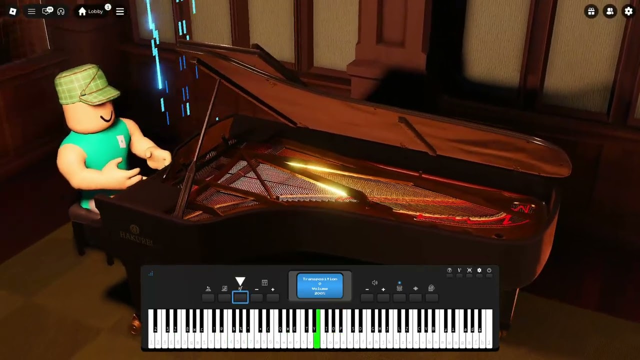 roblox piano RUSH E