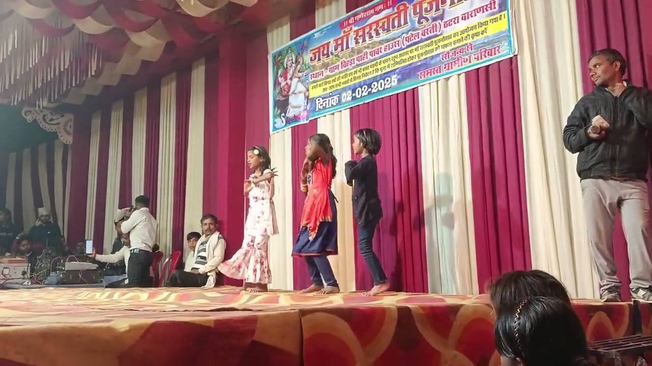 #Dance Video - Maine Payal Hai chhankai - Saraswati Pooja Bihara Varanasi 2025