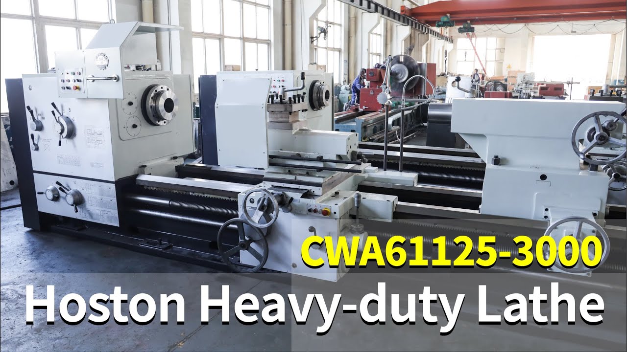 Hoston Big Spindle Bore Heavy Duty Lathe Machine CWA61125-3000