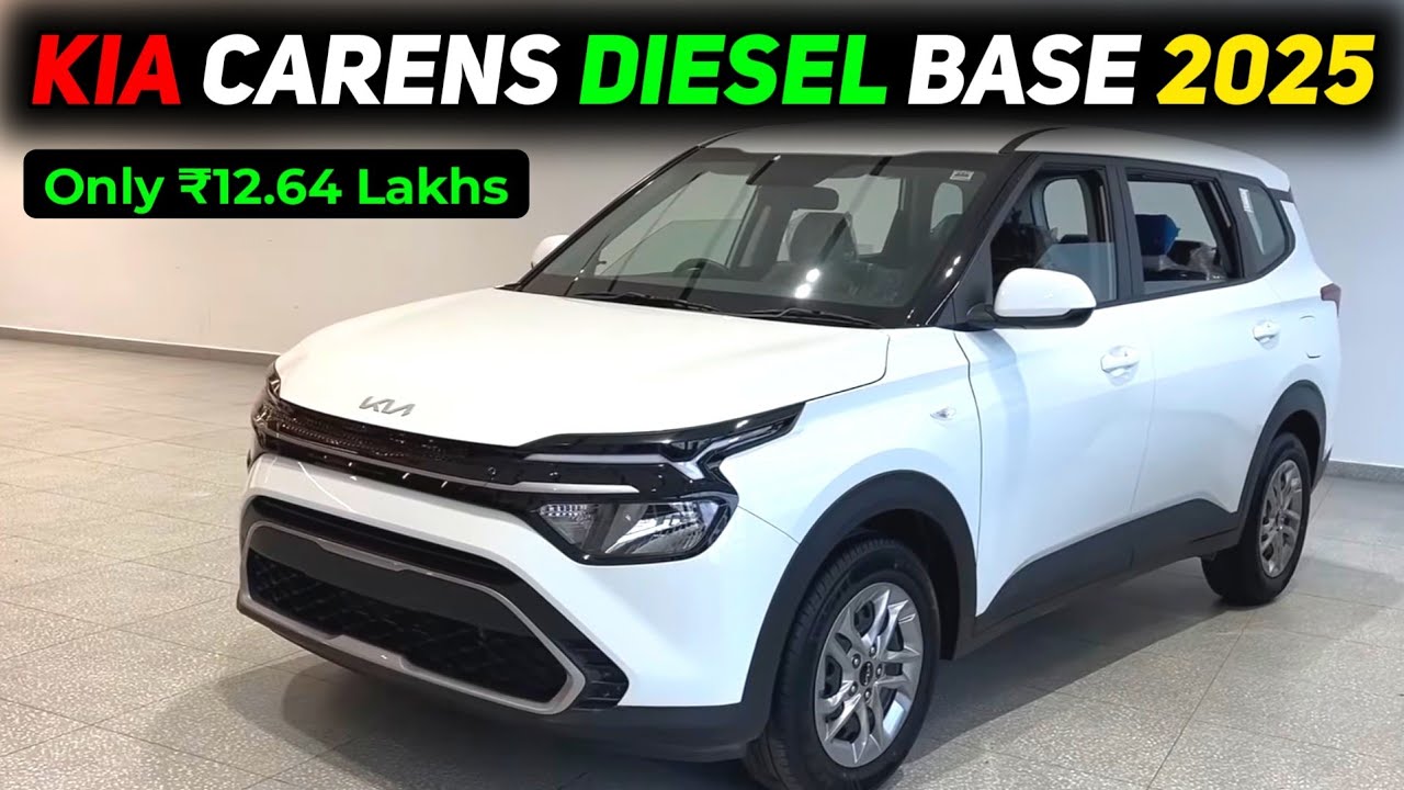 KIA Carens Premium Diesel Base Model 2025 | KIA Carens Base Model 2025